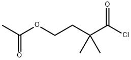 4-ACETYLOXY-2,2-DIMETHYLBUTYRYLCHLORIDE,107998-33-4,结构式