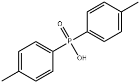 Phosphinicacid, P,P-bis(4-methylphenyl)- Structure