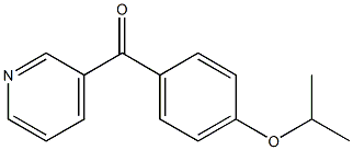 (4-propan-2-yloxyphenyl)-pyridin-3-ylmethanone Struktur