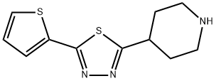 1105189-89-6 2-(哌啶-4-基)-5-(噻吩-2-基)-1,3,4-噻二唑