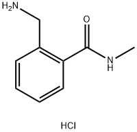 2-(aminomethyl)-N-methylbenzamide hydrochloride 结构式