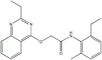 1111174-88-9 N-(2-ethyl-6-methylphenyl)-2-(2-ethylquinazolin-4-yl)oxyacetamide