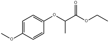 ETHYL 2-(4-METHOXYPHENOXY)PROPANOATE Structure