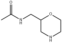 N-(吗啉-2-基甲基)乙酰胺,112913-95-8,结构式