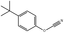 Cyanic acid, 4-(1,1-dimethylethyl)phenyl ester 结构式