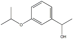 1-(3-ISO-プロポキシフェニル)エタノール 化学構造式