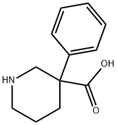 3-Phenyl-piperidine-3-carboxylic acid Structure