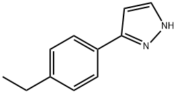 5-(4-ethylphenyl)-1H-pyrazole Structure