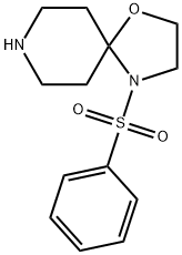 4-(苯磺酰基)-1-氧杂-4,8-二氮杂螺[4.5]癸烷 结构式