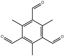 2,4,6-三甲基苯-1,3,5-三甲酰基, 119198-88-8, 结构式