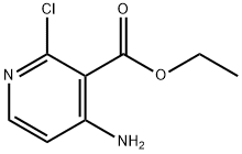 ETHYL 4-AMINO-2-CHLORONICOTINATE Structure