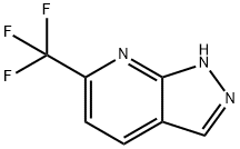 6-(Trifluoromethyl)-1H-pyrazolo[3,4-b]pyridine Struktur