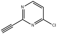 4-氯-2-乙炔基嘧啶,1196156-98-5,结构式