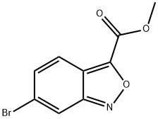 methyl 6-bromo-2,1-benzisoxazole-3-carboxylate Struktur