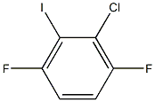 2-氯-1,4-二氟-3-碘苯,1208077-36-4,结构式