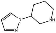 3-(1H-pyrazol-1-yl)piperidine Structure