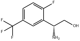 (2R)-2-AMINO-2-[2-FLUORO-5-(TRIFLUOROMETHYL)PHENYL]ETHAN-1-OL|1213032-20-2