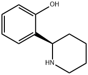 (R)-2-(piperidin-2-yl)phenol Struktur