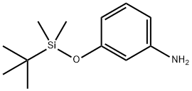 Benzenamine, 3-[[(1,1-dimethylethyl)dimethylsilyl]oxy]- Structure