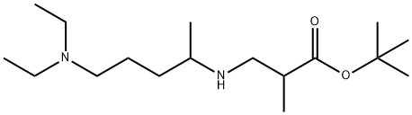 tert-butyl 3-{[5-(diethylamino)pentan-2-yl]amino}-2-methylpropanoate Structure