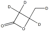 3-Butyrolactone-d4,1224441-94-4,结构式