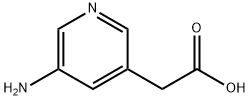 2-(5-aminopyridin-3-yl)acetic acid Struktur