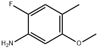 2-氟-5-甲氧基-4-甲基苯胺, 1232505-74-6, 结构式