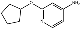 2-(cyclopentyloxy)pyridin-4-amine|