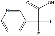 Difluoro-pyridin-3-yl-acetic acid Structure