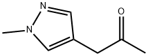 1-(1-methyl-1H-pyrazol-4-yl)propan-2-one Struktur