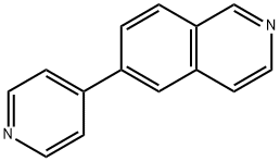 Isoquinoline, 6-(4-pyridinyl)- 化学構造式