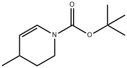 1-Boc-4-methyl-1,2,3,4-tetrahydro-pyridine 化学構造式