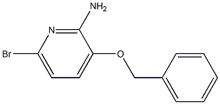 3-(苄氧基)-6-溴吡啶-2-胺, 1257294-53-3, 结构式
