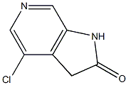 4-Chloro-1H-pyrrolo[2,3-c]pyridin-2(3H)-one Structure