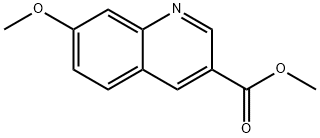 methyl 7-methoxyquinoline-3-carboxylate Structure