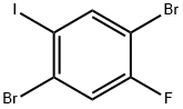2,5-二溴-4-氟碘苯 结构式