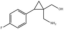 [1-Aminomethyl-2-(4-fluoro-phenyl)-cyclopropyl]-methanol Structure