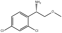 (1S)-1-(2,4-DICHLOROPHENYL)-2-METHOXYETHYLAMINE Structure