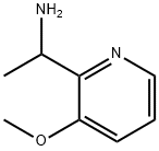 1-(3-methoxypyridin-2-yl)ethan-1-amine Structure