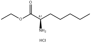R-2-氨基庚酸乙酯盐酸盐,127581-72-0,结构式