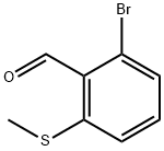 2-溴-6-(甲硫基)苯甲醛,1289264-36-3,结构式