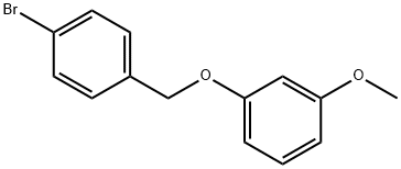 1-bromo-4-[(3-methoxyphenoxy)methyl]benzene