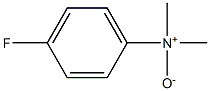 Benzenamine, 4-fluoro-N,N-dimethyl-, N-oxide Struktur