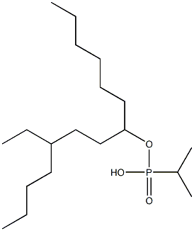 Phosphonic acid, (1-methylethyl)-, mono(4-ethyl-1-hexyloctyl) ester Structure