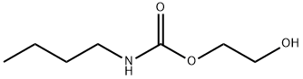 N-丁基氨基甲酸-2-羟乙基酯,13105-54-9,结构式