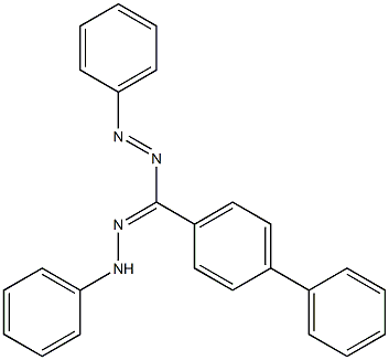 Diazene, [[1,1'-biphenyl]-4-yl(phenylhydrazono)methyl]phenyl-|