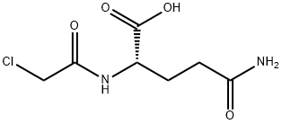 N2-chloroacetyl-glutamine 化学構造式