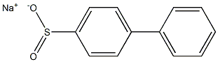 [1,1'-Biphenyl]-4-sulfinic acid, sodium salt 化学構造式