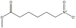 Hexanoic acid, 6-nitro-, methyl ester Structure