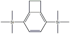 Silane, bicyclo[4.2.0]octa-1,3,5-triene-2,5-diylbis[trimethyl- Structure